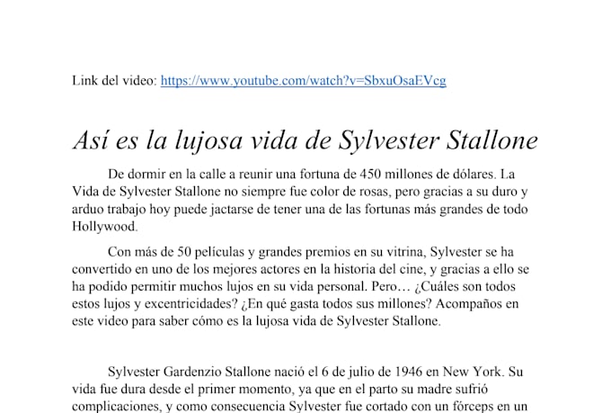 write a script for your youtube channel in perfect spanish